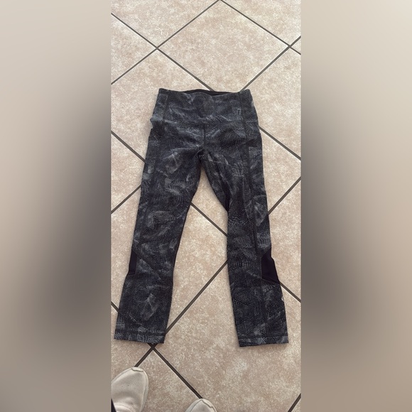 lululemon athletica Pants - Lululemon Black and Gray Leggings